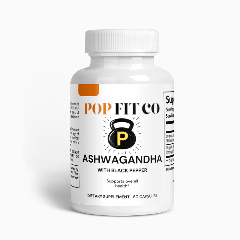 Ashwagandha Supplement – Natural Stress Relief and Energy Booster for Improved Wellness