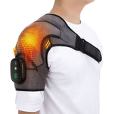 3-Speed Electric Shoulder Massager with Vibration Therapy