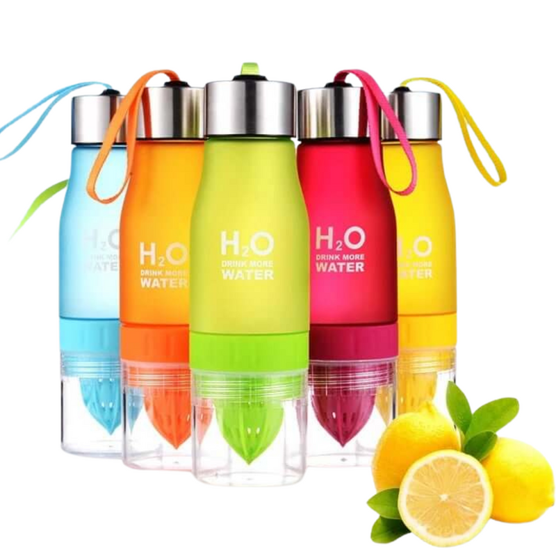 H²O Fruit Infusion Sports Bottle – Stay Hydrated with Natural Flavors from Fresh Fruit Infusion