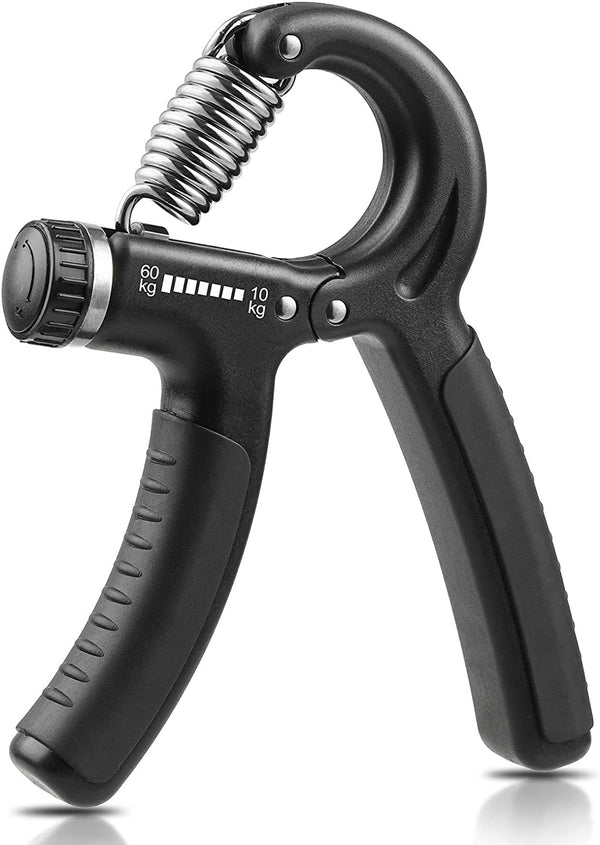 Hand Grip Strengthener 22-132Lbs (10-60Kg) – Adjustable Hand Exerciser for Improved Grip Strength and Forearm Muscles