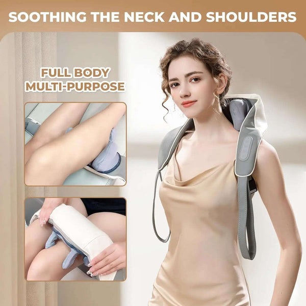 Heating Vibration Neck Massager - Pop Fit Co